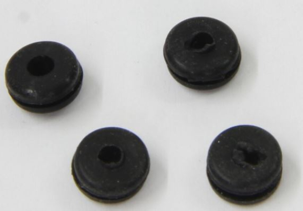 070105 Gummitüllen 2,5x5mm 4 Stück